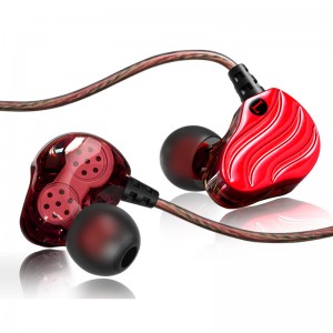 2018 Dual Driver HiFi Earhook Stereo bedrade oordopjes