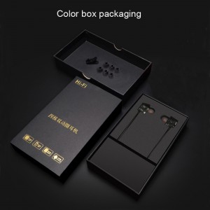 Dubbele luidspreker HiFi Stereo in-ear bedrade hoofdtelefoon