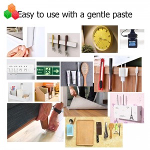 Promotie mode multifunctionele wasbare herbruikbare verwijderbare dubbelzijdige sterke zelfklevende gel grip magische nano zuigtape