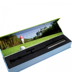 Boekvormige geschenkdoos herdenkingsmunt schatmagneet vierkante geschenkdoos