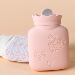 Siliconen handwarmer mini draagbare explosieveilige siliconen warme handtas