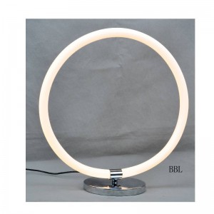 LED tafellamp met ronde acrylbuis