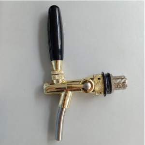 Regelbare flow control G5 / 8 schacht biertap voor bar