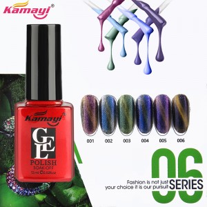 Kamayi kameleon kattenoog verkoopt professionele 96-kleuren UV gel nagellak 12 ml