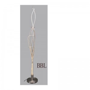 LED vloerlamp met aluminium strip