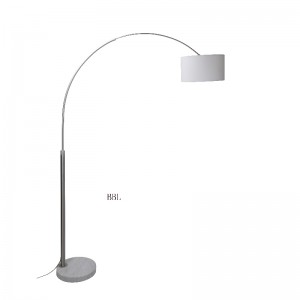 Staande vloerlamp met marmeren voet