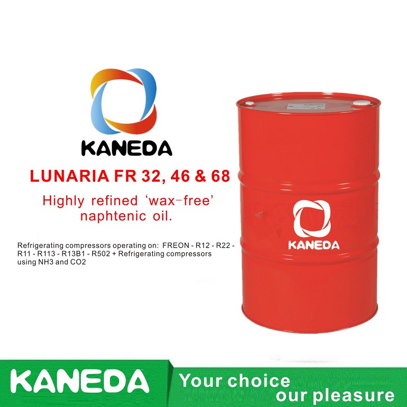 KANEDA LUNARIA FR 32, 46 u0026 68 Sterk geraffineerde ‘wax-free’ naftenische olie.