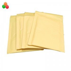 Duurzaam aangepast formaat veiligheid schokbestendig kraftpapier bubble bags mailers padding verzending envelop kraftpapier airbag