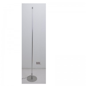 LED-vloerlamp met aan / uit-schakelaar op de bovenkant van de lamp
