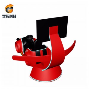 Racing Simulator VR Machine Globale hot sale themaparkuitrusting drieassige vr-racewagen