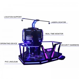 HTC-loopruimte Interactief schieten \/ boksen \/ Sabre Beat Game Simulator