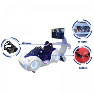 VR Racing Global hot verkoop themapark apparatuur drie-assige 3DOF