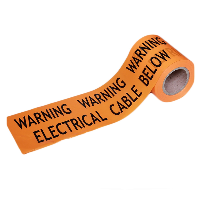 Aanpassen PE ondergrondse kabel Let op Waarschuwing Barrière tape marker Barricade tape