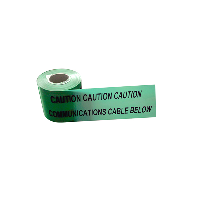 Aanpassen PE ondergrondse kabel Let op Waarschuwing Barrière tape marker Barricade tape