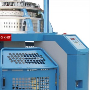 Hoge snelheid Single Jersey volledig geautomatiseerde Jacquard Orizio rondbreimachine