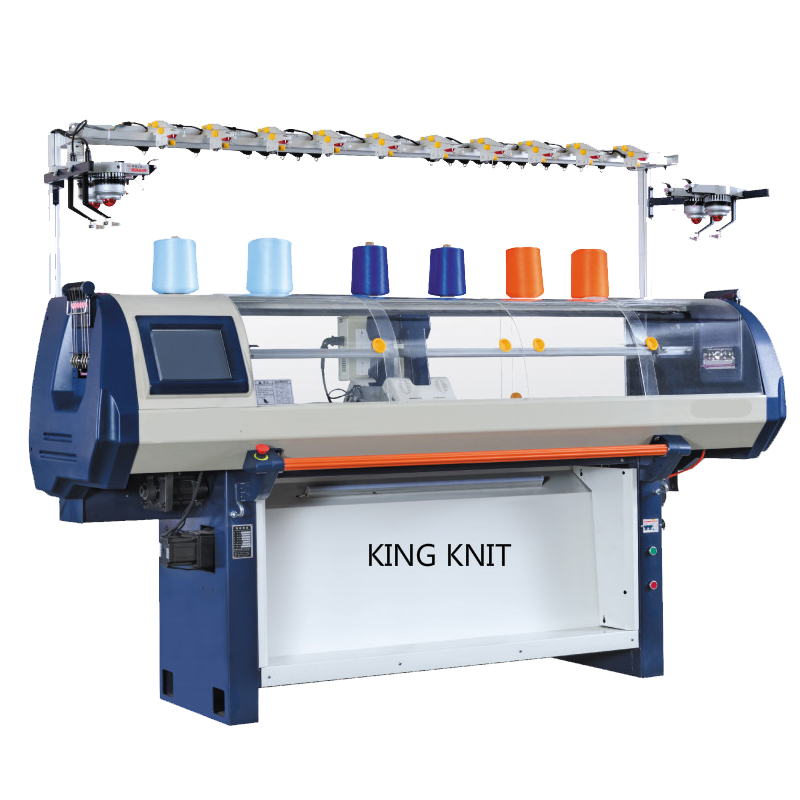 Computer automatische platte breimachine: