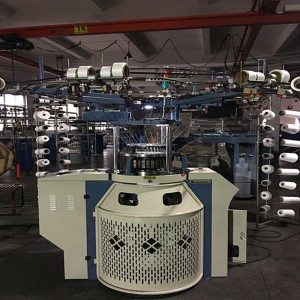 Taiwan leverancier kleine diameter jacquard naadloze legging breimachine