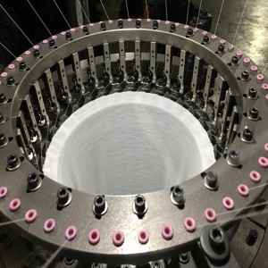 Geautomatiseerde hoge snelheid circulaire textielmachine met kleine diameter