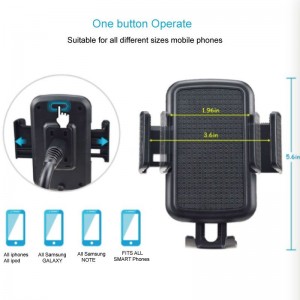 De houder van de mobiele telefoon van Medailleon Logo Nest