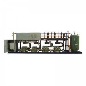 Parallelle compressor condensator -eenheid