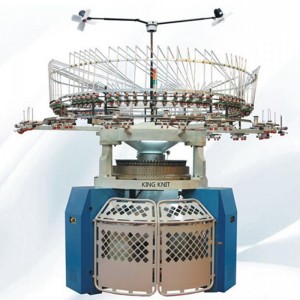4track circulaire breimachine fabrikant van een tweewielige jacquard