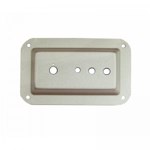 Aangepaste precisie-aluminiumfabrikaten van metalen platen