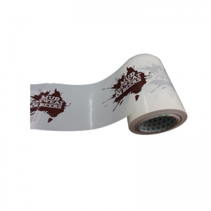 Lage MOQ printbare hoge sterkte top kwaliteit gratis monster waarschuwing veiligheid PE rode barriere tape op maat