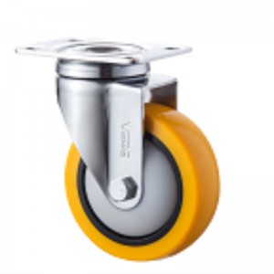 Gemiddelde belasting --Chroom-omhulling met oranje TPE-wiel