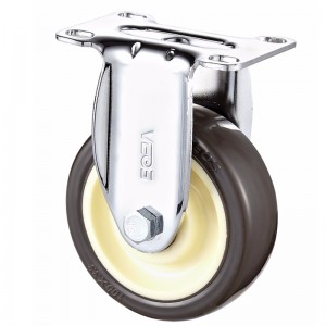 Media Duty --Chrome bekleed omhulsel met Blue Diamant TPE wiel