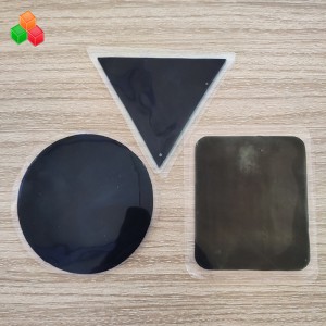 Herbruikbare auto-accessoires interieur flexibele zelfklevende nano-gel pad \/ wasbare super kleverige nano-grip pads voor telefoon \/ thuis