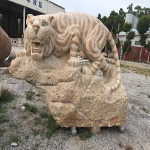 Grootschalige stenen tijger Stone Carvings and Sculptures Natural Pure handwork Artwork
