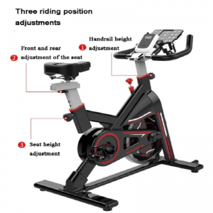 Oefening spinning fiets