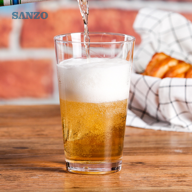 Sanzo 540 ml Pepsi-bierglas Bierglas op maat Noord-Amerikaans bierglas
