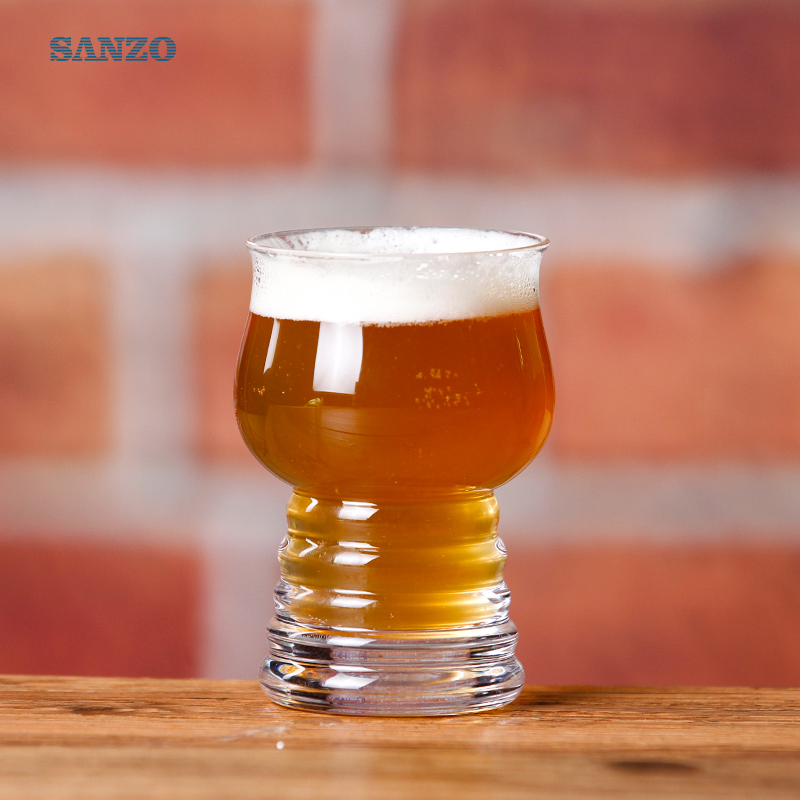 Sanzo 6oz bierglas op maat bedrukt bierglas Octagon bierglas