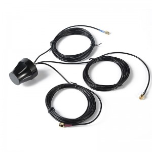 IP67 Gebruik buitenshuis Schroefbevestiging GPS Glonass 4G LTE WIFI Combo-antenne Dakbevestiging Gecombineerde antenne