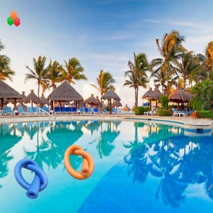 Heet verkoop hittebestendig drijvend samendrukbaar dichtcel polyethyleenschuim zwembad materiaal zwemmen noodle buis backer staaf