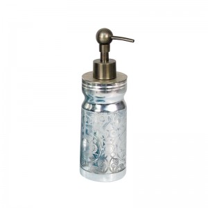 Set glazen badkameraccessoires