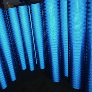 rode en witte reflecterende veiligheidstape