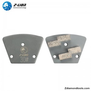 ZL-16SL metalen polijstpads op betonnen vloeren