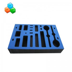 Goede kwaliteit gemaakt in China ontwerp kleur vorm eva epe spons schuim inzetstuk voor sieraden doos beschermende speelgoed inzetstukken in doos