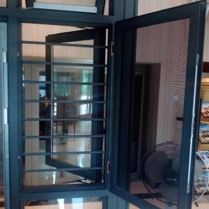 Aluminium hor scherm