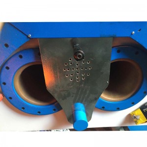 pneumatische schoen rubberen zool persmachine