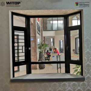 Aluminium erker- en boegramen