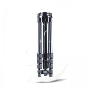 Kingjoy SF056 5-delige opvouwbare statiefkits met lage hoekopnamen en middenkolom kunnen als monopod worden gebruikt