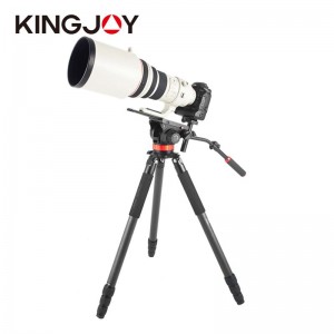 Kingjoy K6208 Heavey Duty Carbon Video- en fotostatief