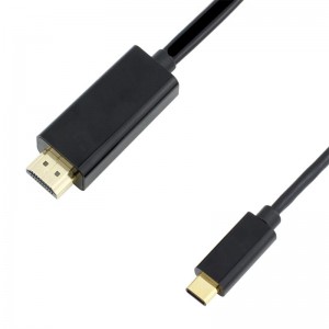 USB C naar HDMI-kabel 6ft (4K @ 60Hz), USB Type C naar HDMI-kabel [compatibel met Thunderbolt 3] voor MacBook Pro 16 '' 2019\/2018\/2017, MacBook Air \/ iPad Pro 2019\/2018, Surface Book 2, Samsung S10 , en meer