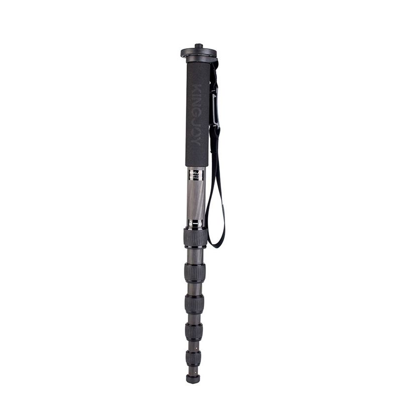 Kingjoy monopod met een diameter van 31 mm, 155 cm ook voor wandelstok en selfiesticks