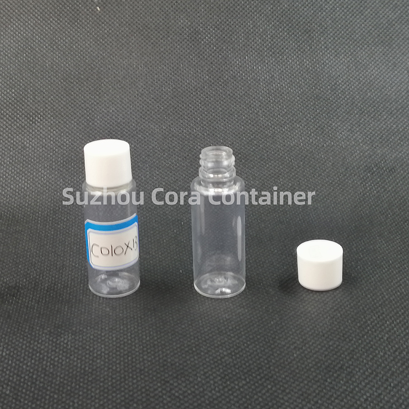 10ml Neck Size 13mm Pet Plastic Cosmetic Bottle met schroefdop