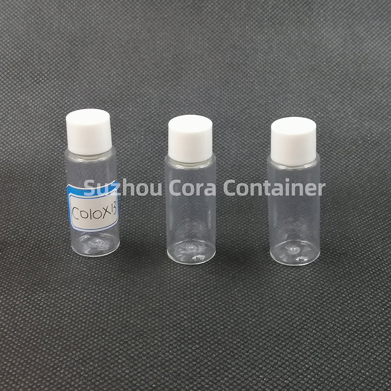 10ml Neck Size 13mm Pet Plastic Cosmetic Bottle met schroefdop