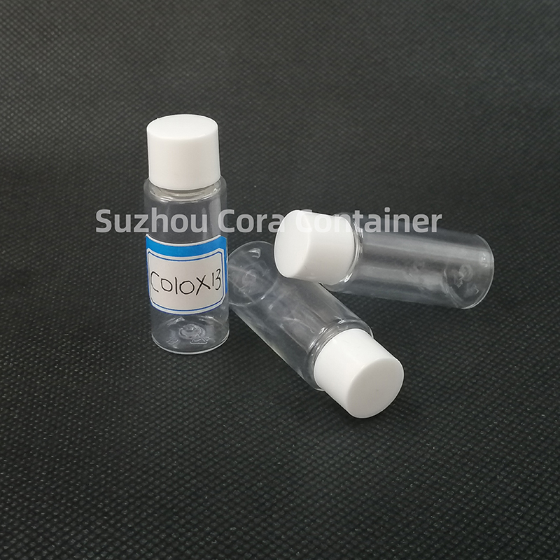 10ml Neck Size 13mm Pet Plastic Cosmetic Bottle met schroefdop